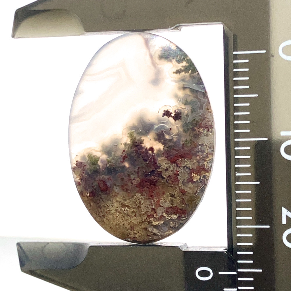 ガーデンモスアゲート[314] 25x18mm 19Cts