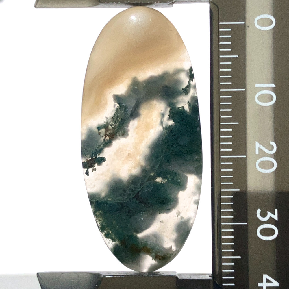 モスアゲート[318] 41x19mm 39Cts