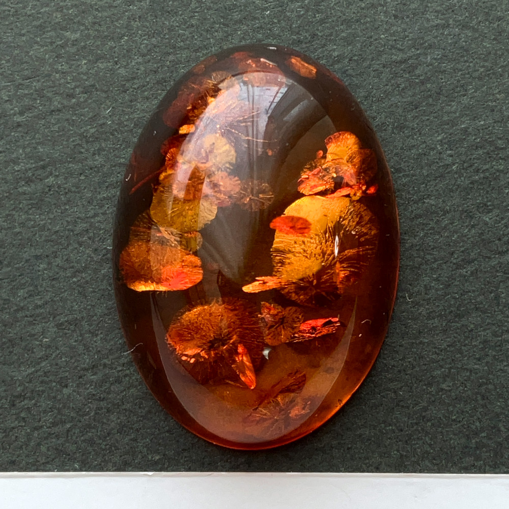 バルティックアンバー[177] 28x20mm 15Cts