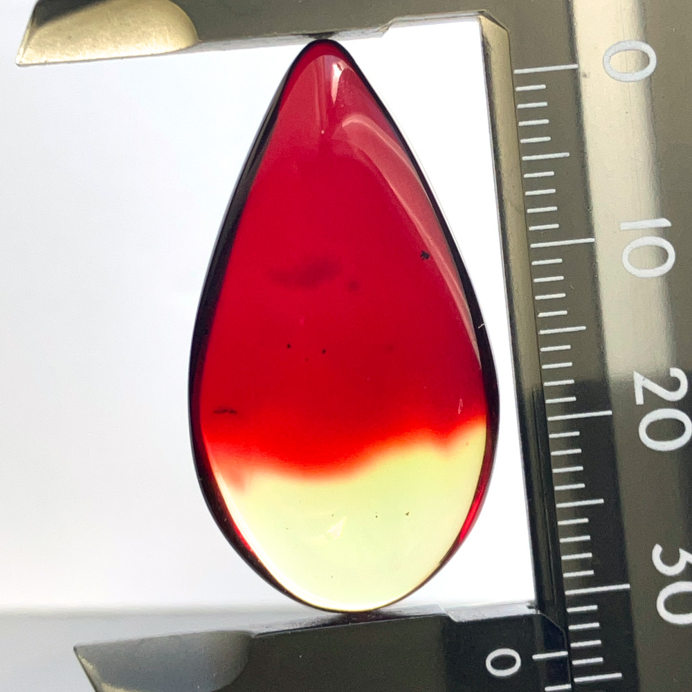 レッドアンバー[192] 33x18mm 12Cts