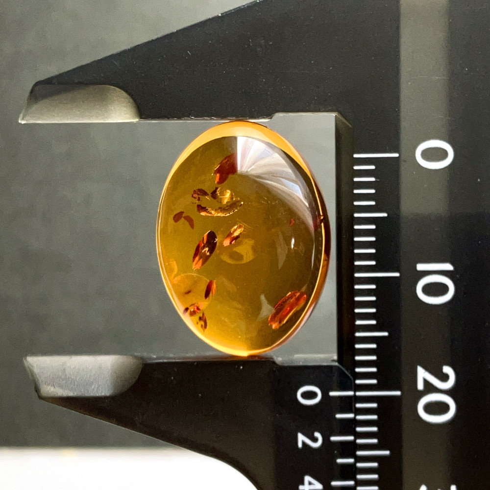 バルティックアンバー[198] 20x15mm 6Cts