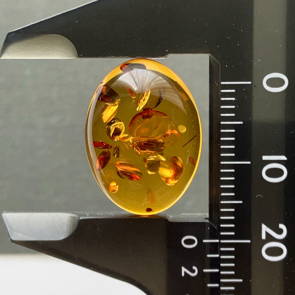 バルティックアンバー[203] 20x15mm 7Cts