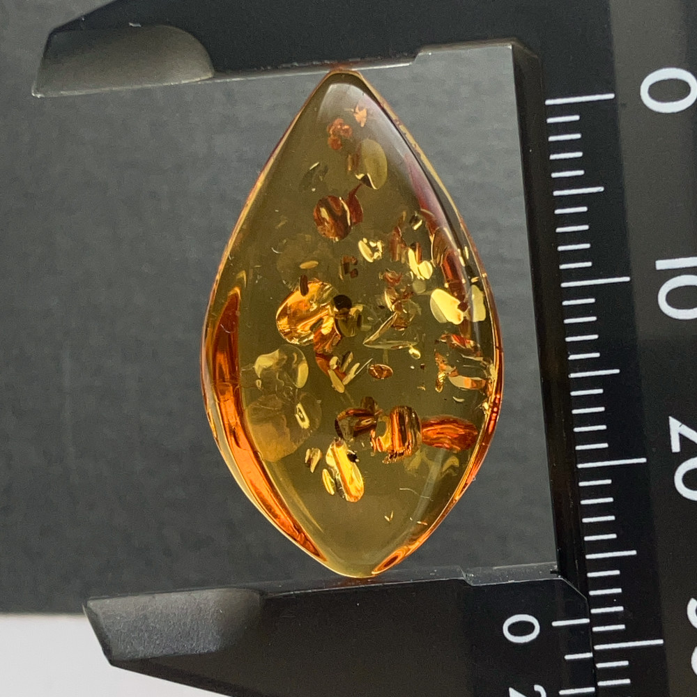 バルティックアンバー[216] 29x17mm 9Cts