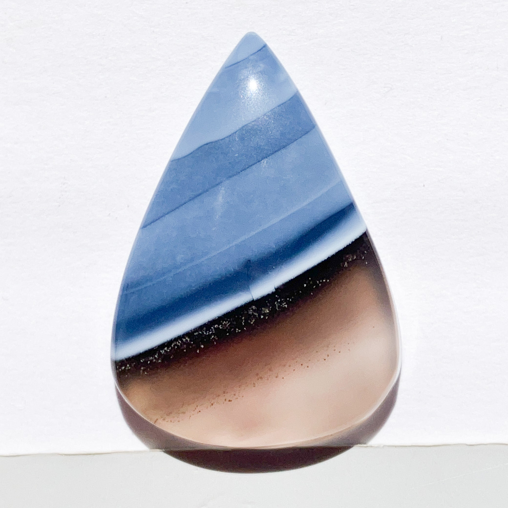 ブルーオパール[140] 32x22mm 天然石ルース