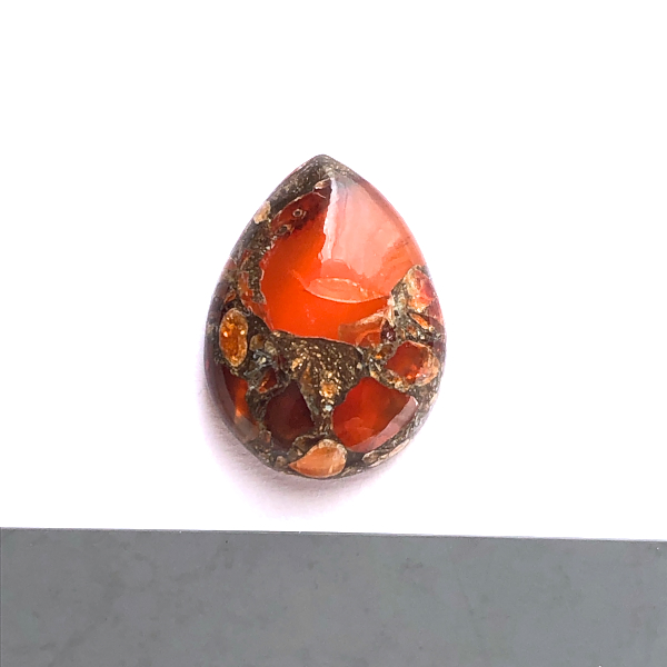 コッパーカーネリアン[27]　14Ct ルース