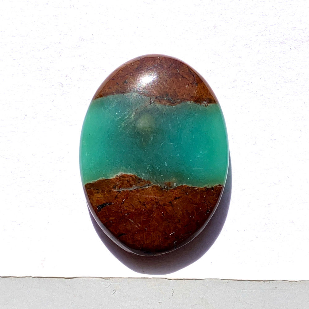 クリソプレーズ[65] 32x22mm 37Cts