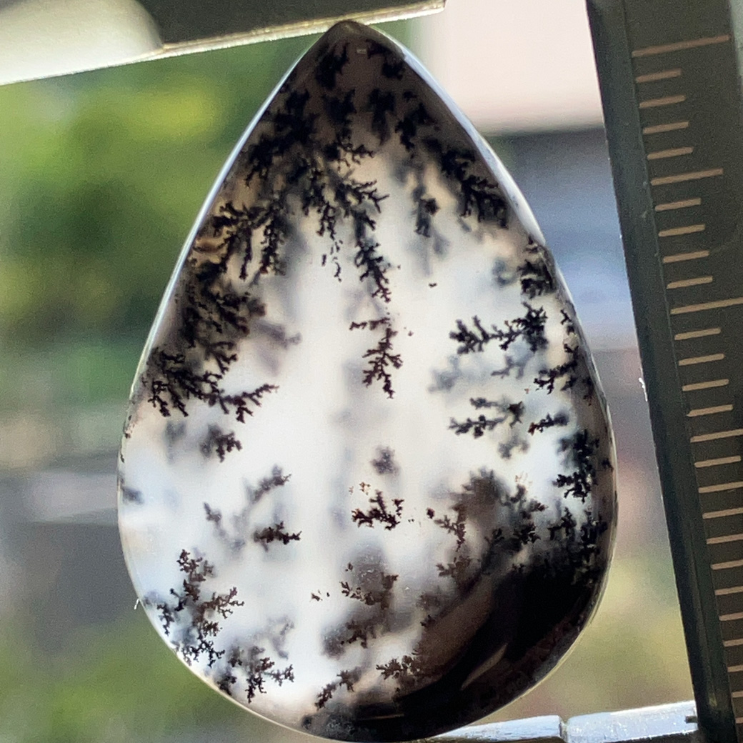 デンドライトオパール[134] 29x20mm 天然石ルース / 天然石ルース