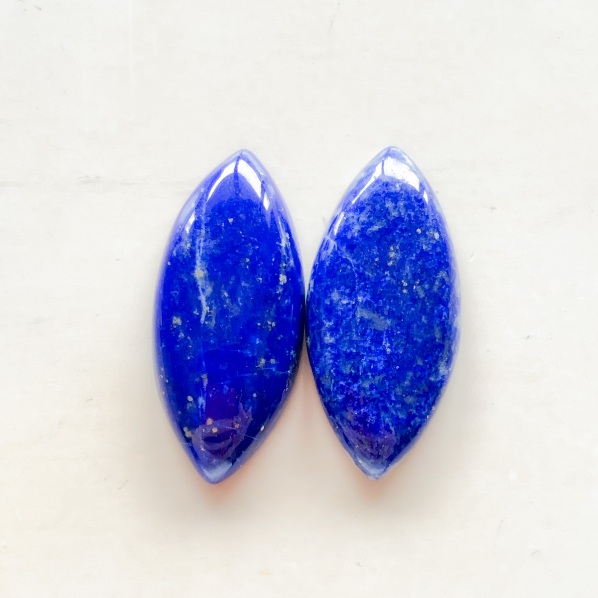 ラピスラズリ[190] 26x12mm ペア