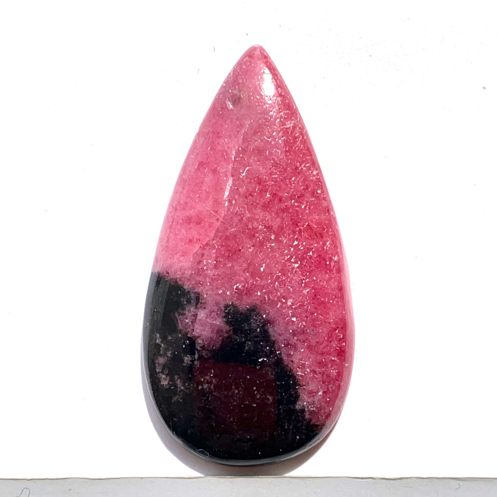 ロードナイト[32] 39x20mm 42Cts  天然石／ルース