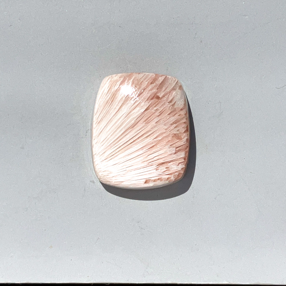 ピンクスコレサイト[142] 21x18mm 20Cts